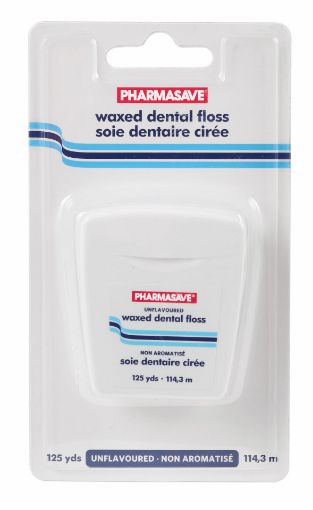Picture of PHARMASAVE DENTAL FLOSS - WAXED REGULAR 125YD
